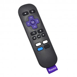Streaming Media Player Remote Control Wireless IR Smart Controller Replacement for Roku 1 2 3 4 LT HD XD XS Black
