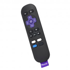 Streaming Media Player Remote Control Wireless IR Smart Controller Replacement for Roku 1 2 3 4 LT HD XD XS Black