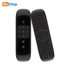 Wechip W2 2.4G Air Mouse Wireless Keyboard with Touchpad Mouse Infrared Remote Control for Android TV BOX PC Projector