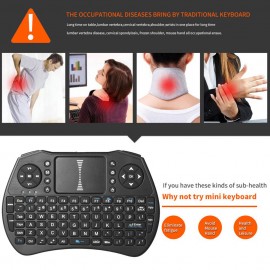 2.4GHz Wireless Keyboard Air Mouse Touchpad Handheld Remote Control for Android TV BOX PC Smart TV