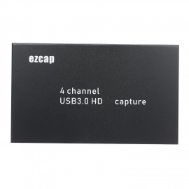 Ezcap 264 4x1 HD Multi-Viewer 4 Channel Screen Switch HD 1080P 60fps USB3.0 Video Capture Card Game Recording Box PC Live Streaming