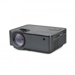SD150 LCD Projector LED 1080P Home Theater 2400 Lumens 1000:1 Contrast Ratio with HD VGA USB Port