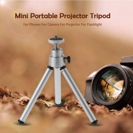 Projector Tripod Stretchable Tabletop Bracket Portable Holder Selfie Stick for Mini Projector DLP Digital Camera Smartphone