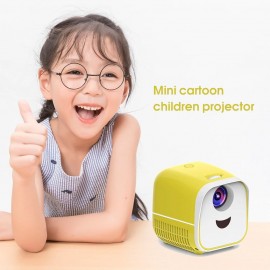 Mini LCD Projector Support 1080P Cute Kids Projector Children's LED Projector Built-in HiFi For Home Media Player Support TF Card