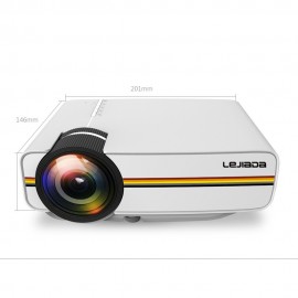 YG410 LCD Portable Mini HD Wired Projector