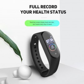 M4 Smart Bracelet Heart Rate Monitor Smart Band Blood Pressure Measurement Pedometer Wristband IP67 Waterproof