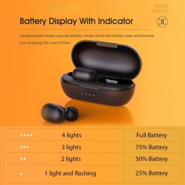 Xiaomi Haylou GT1 Pro TWS Wireless Earphones Fingerprint Touch Earbuds BT 5.0 AAC DSP Noise Reduction Binaural Call Headphone Voice Assistant Battery Indicator