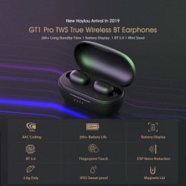 Xiaomi Haylou GT1 Pro TWS Wireless Earphones Fingerprint Touch Earbuds BT 5.0 AAC DSP Noise Reduction Binaural Call Headphone Voice Assistant Battery Indicator