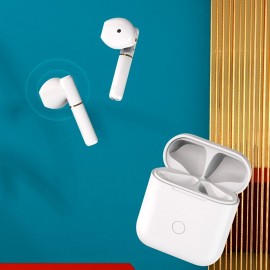 QCY T8 TWS Earphones BT5.1 Wireless Headphones HiFi Sound  DSP Noise Reduction Pop-Up Fast Pair 17.5h Battery Life Touch Control QCY APP With Charging Case