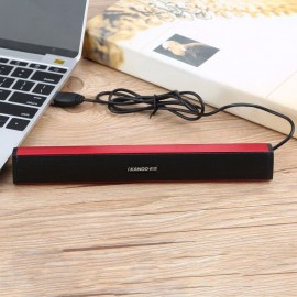 Mini USB Lautsprecher Laptop Subwoofer Stereo Soundbar Loudspeaker for Noteook PC Computer TV